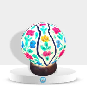 Lamp Globes Camel Skin Handmade Multani Globe Lamps